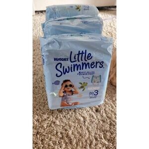 Huggies Little Swimmers Size 3 Disposable Swim Diaper 60 Count Finding Nemo Pool